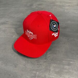 Kill The Hype Los Angeles Dodgers Snapback Hat Red LA Bleeds Blue KTHLA KTH Cap